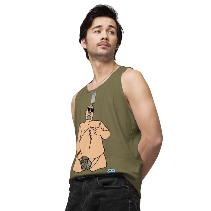 Men’s premium tank top - The Rhino - Image 34