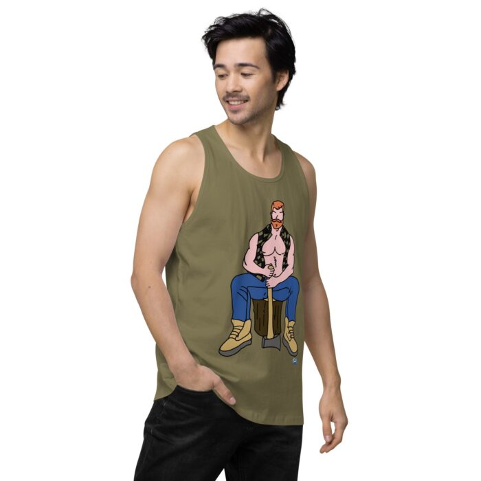 Men’s premium tank top - Lumberjack - Image 34
