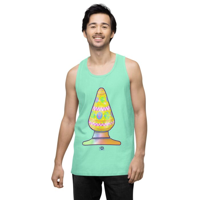 Men’s premium tank top - Easter Egg Butt Plug - Image 20