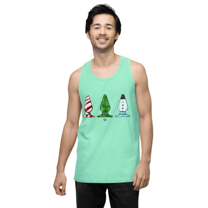 Men’s premium tank top - Holiday Butt Plugs - Image 57