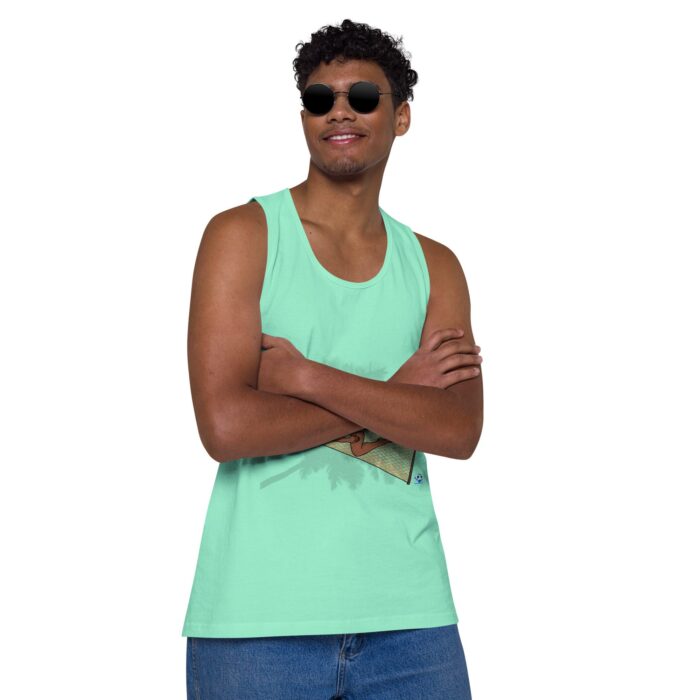 Men’s premium tank top - Isla Del Oso - Image 24