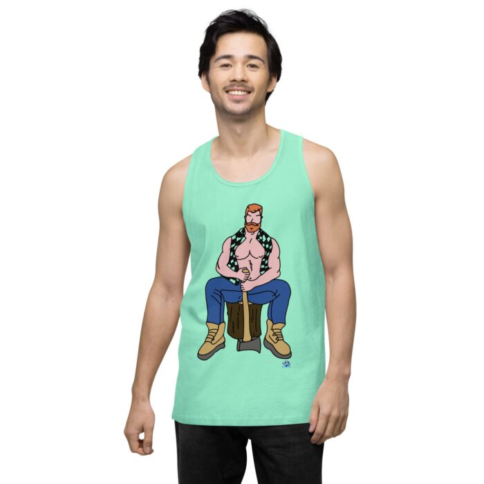 Men’s premium tank top - Lumberjack - Image 57