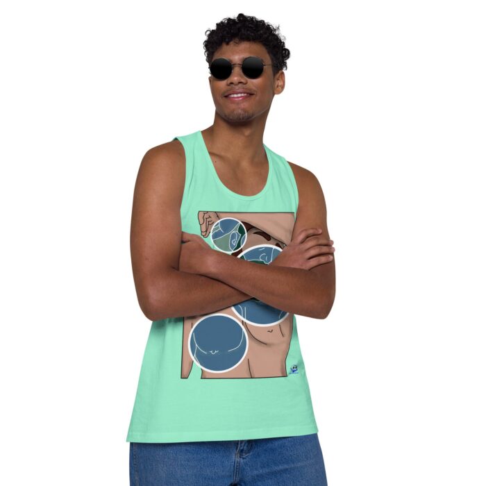 Men’s premium tank top - Negative Feelings - Image 20