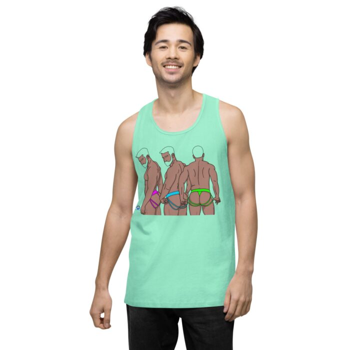 Men’s premium tank top - Neon Jocks - Image 24