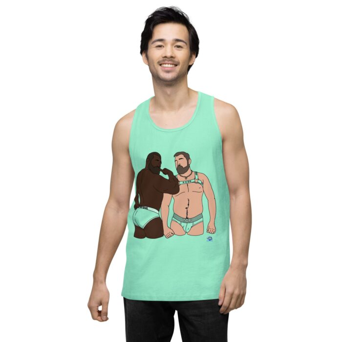 Men’s premium tank top - Top and Bottom - Image 24