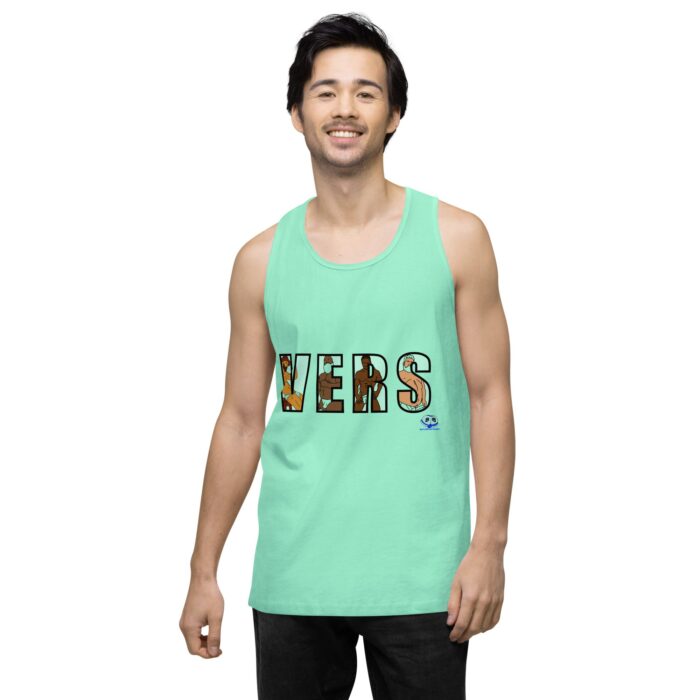 Men’s premium tank top - VERS Cutout - Image 24