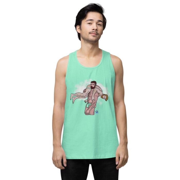 Men’s premium tank top - Carry On - Image 56