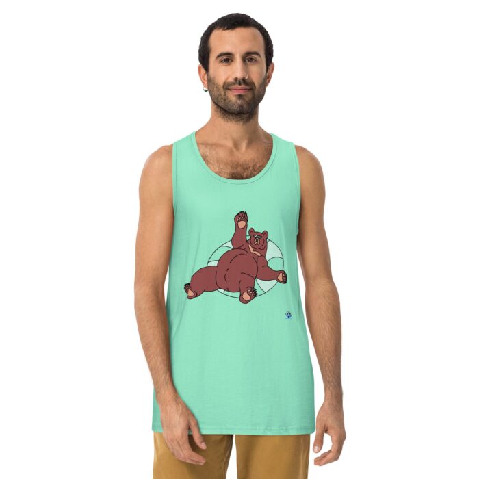 Men’s premium tank top - Inner Tube Bear