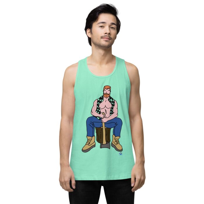 Men’s premium tank top - Lumberjack - Image 56