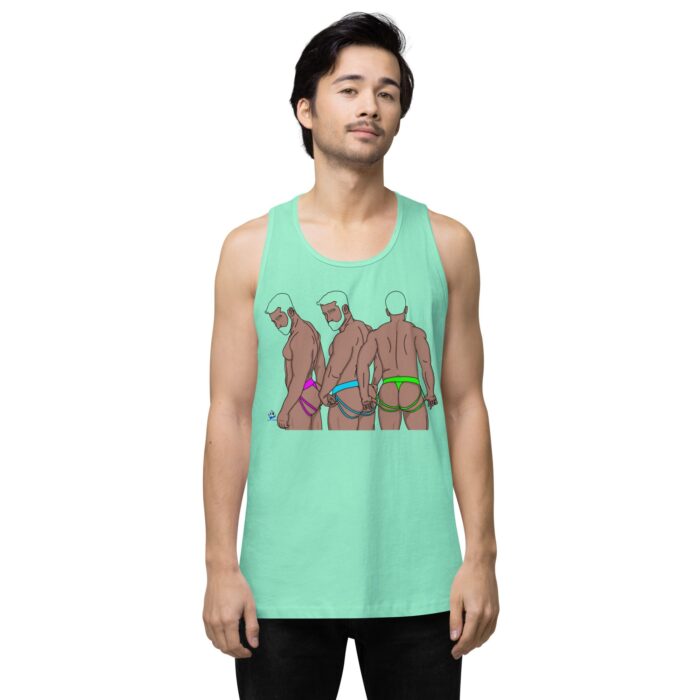 Men’s premium tank top - Neon Jocks - Image 23