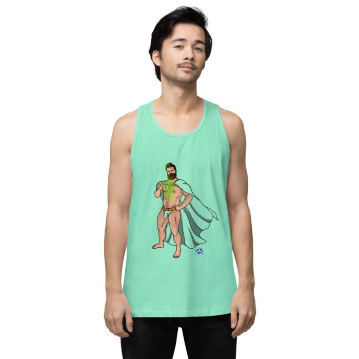 Men’s premium tank top - Powerful - Image 56