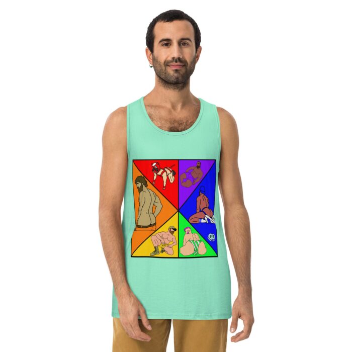 Men’s premium tank top - Pride - Image 13