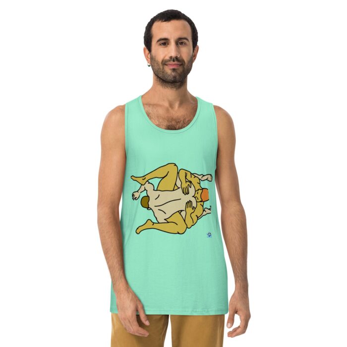 Men’s premium tank top - Rimming 69 - Image 12