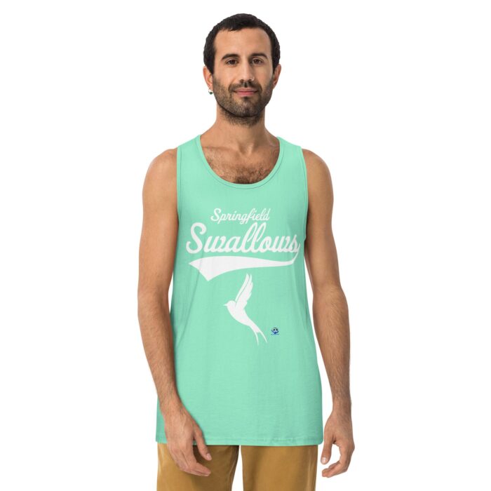 Men’s premium tank top - Springfield Swallows - Image 23