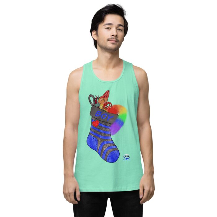 Men’s premium tank top - Stuffed - Image 23