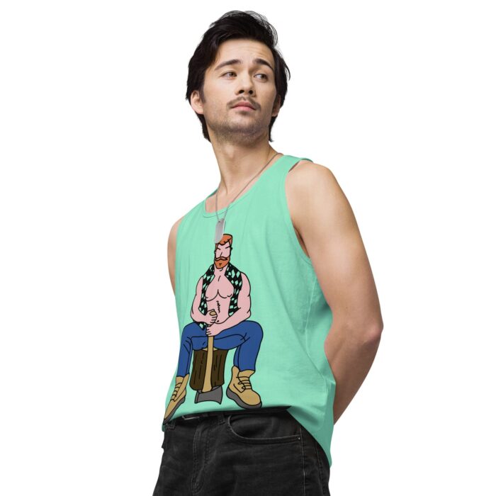Men’s premium tank top - Lumberjack - Image 59