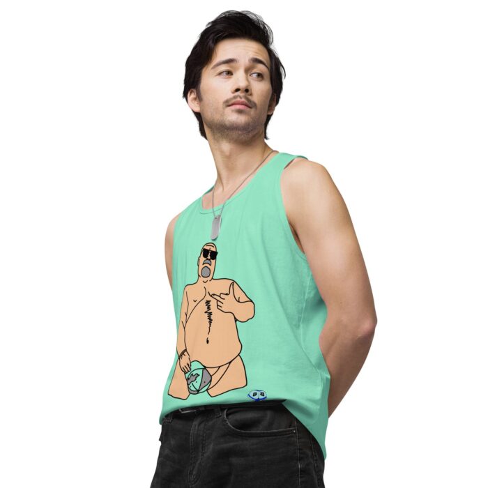 Men’s premium tank top - The Rhino - Image 59