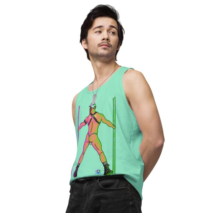 Men’s premium tank top - You Go-Go Boy - Image 59