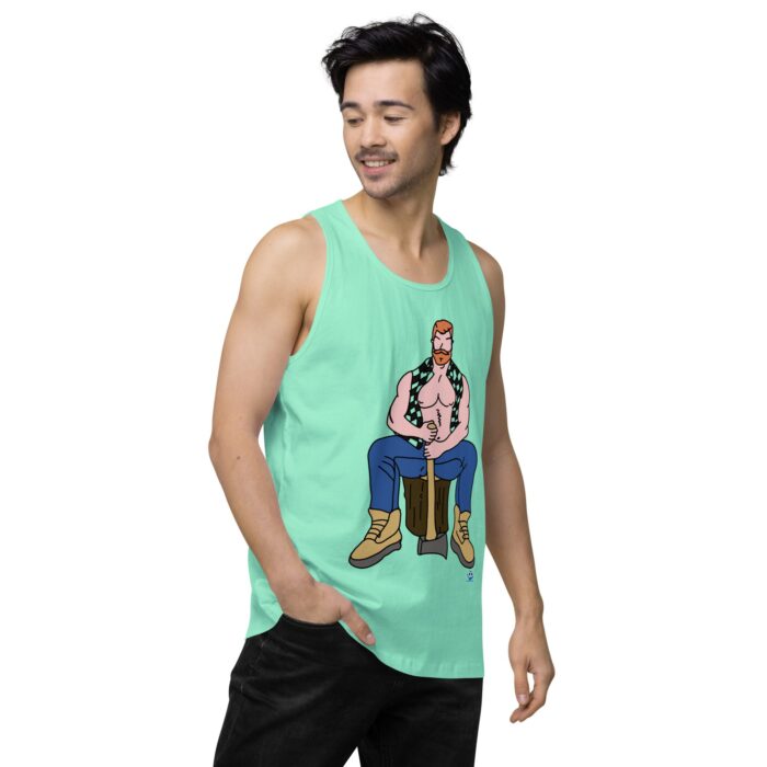 Men’s premium tank top - Lumberjack - Image 58