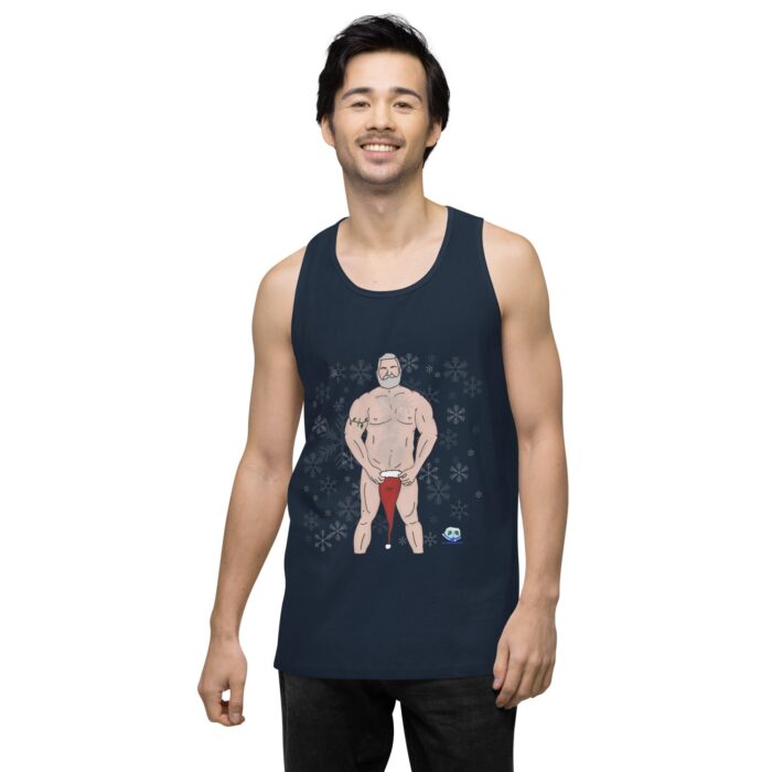 Men’s premium tank top - Frosted - Image 17