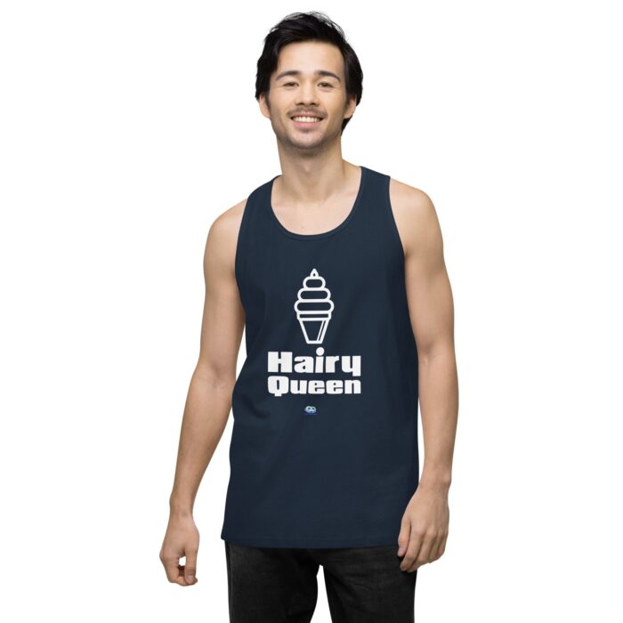 Men’s premium tank top - Hairy Queen - Image 9