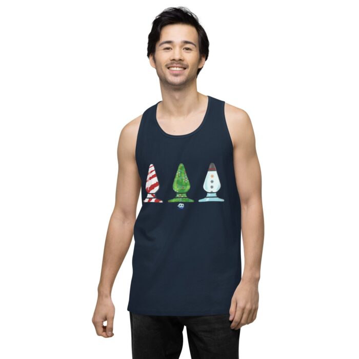Men’s premium tank top - Holiday Butt Plugs