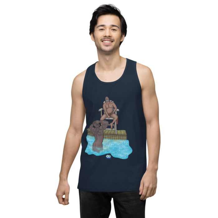 Men’s premium tank top - Lifeguard - Image 8