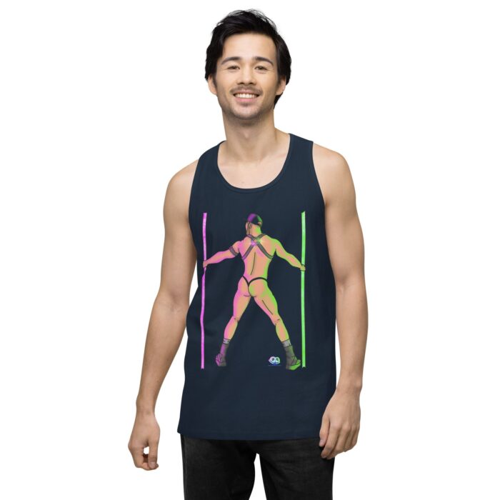 Men’s premium tank top - You Go-Go Boy - Image 18