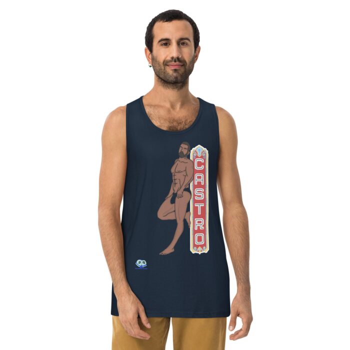 Men’s premium tank top - Castro - Image 4