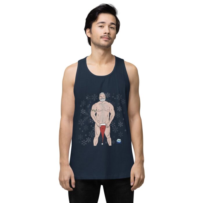 Men’s premium tank top - Frosted - Image 16