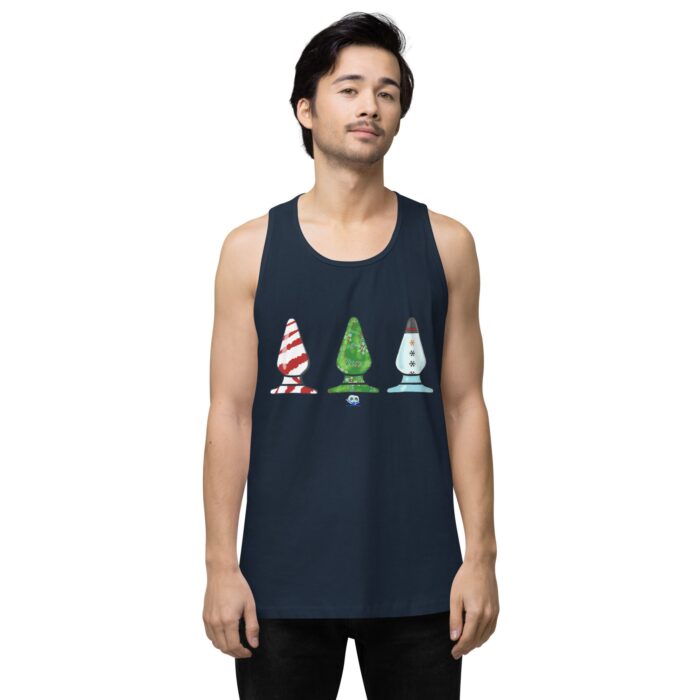 Men’s premium tank top - Holiday Butt Plugs - Image 17