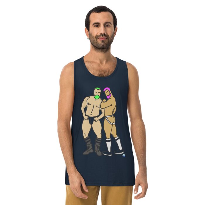 Men’s premium tank top - Jock Buddies - Image 8