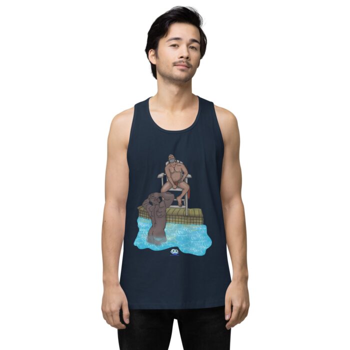 Men’s premium tank top - Lifeguard - Image 7