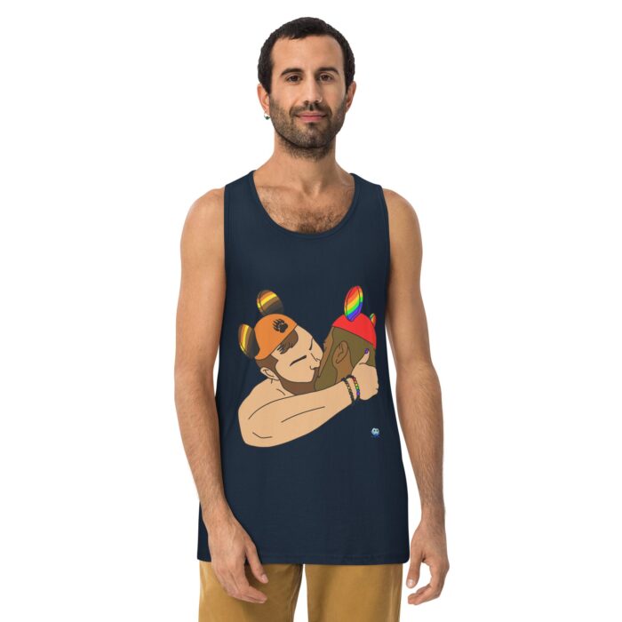 Men’s premium tank top - Magical Kiss - Image 5