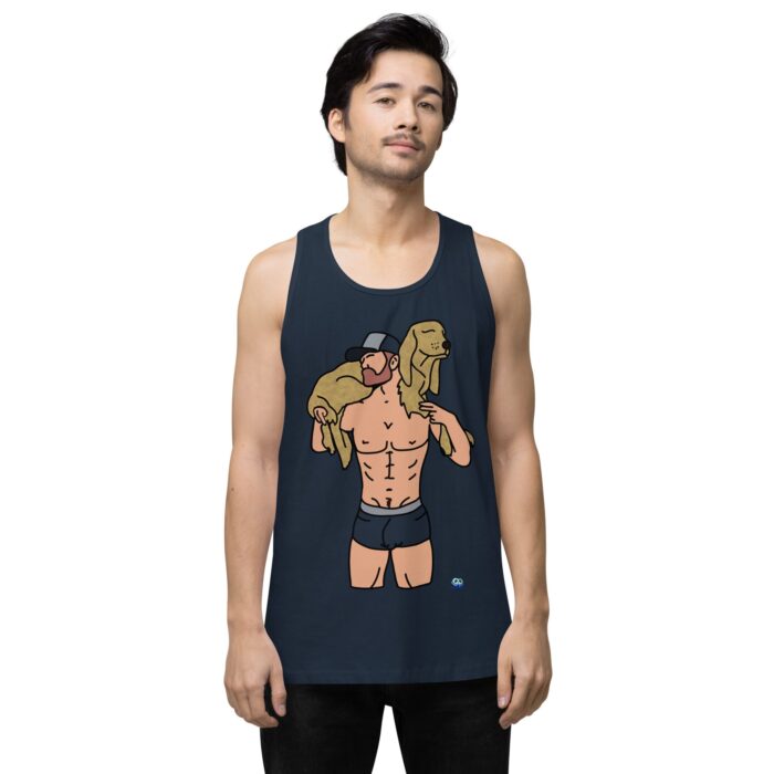 Men’s premium tank top - Man's Best Friend - Image 7