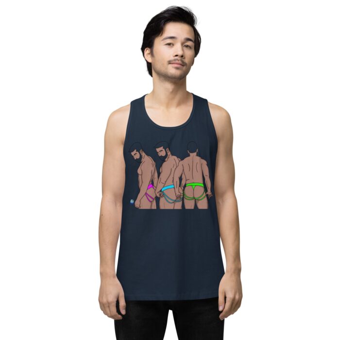 Men’s premium tank top - Neon Jocks - Image 8