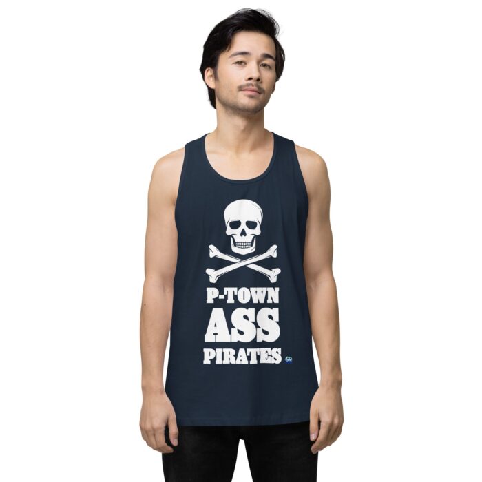 Men’s premium tank top - P-Town Ass Pirates - Image 7