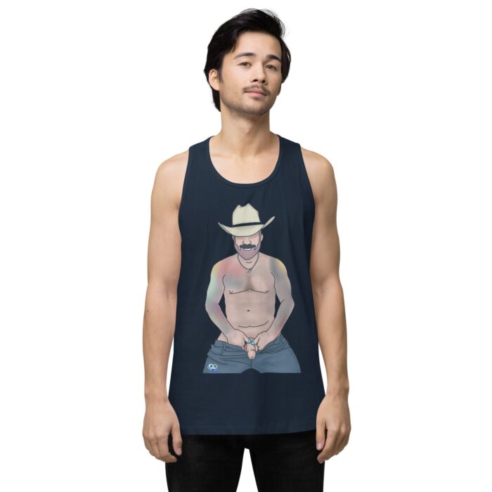 Men’s premium tank top - Show Off - Image 17