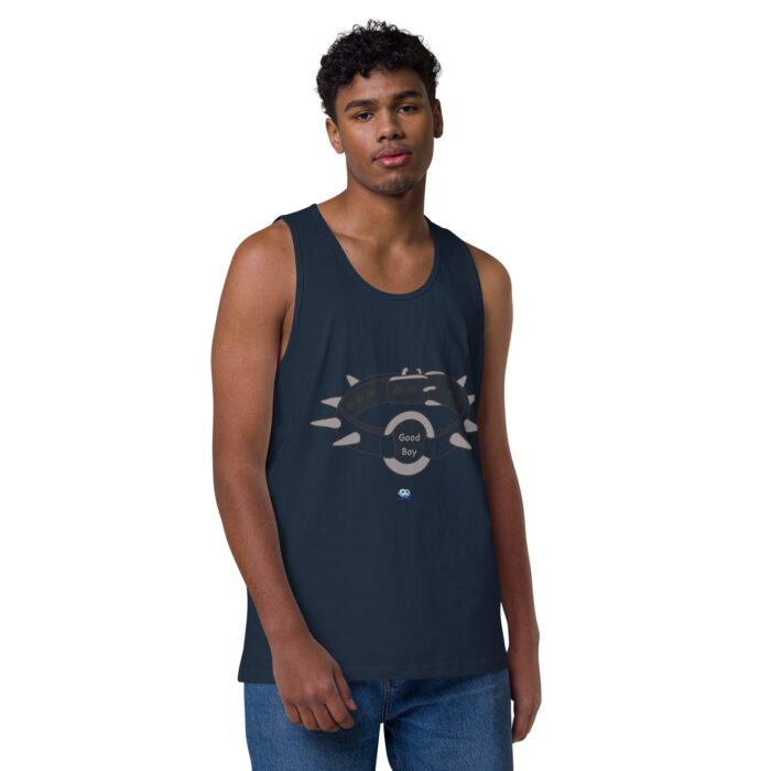Men’s premium tank top - Spiked Collar - Image 8