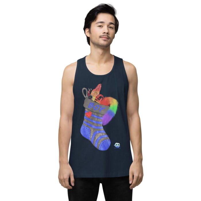 Men’s premium tank top - Stuffed - Image 7