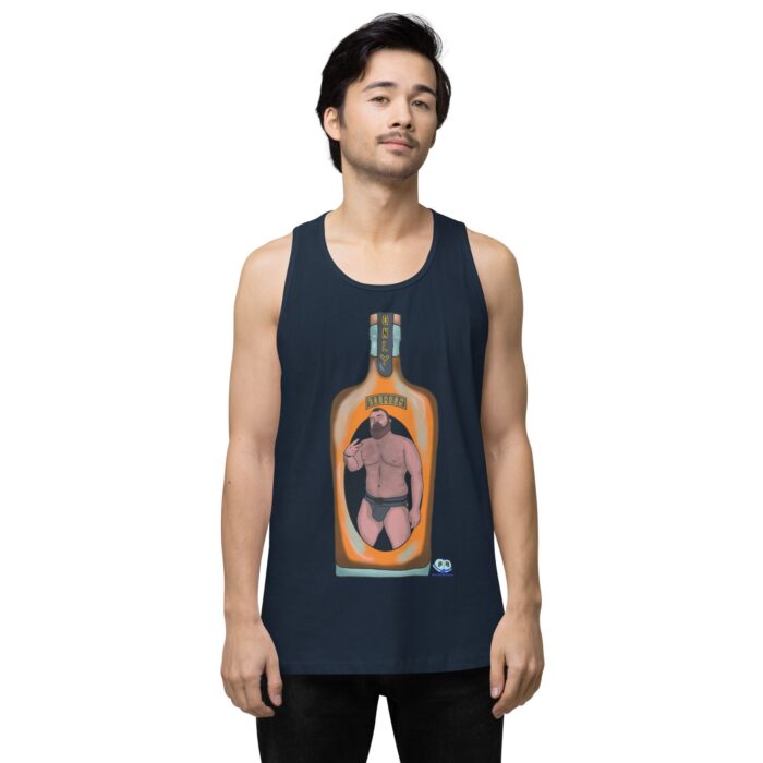 Men’s premium tank top - Two Fingers - Image 8
