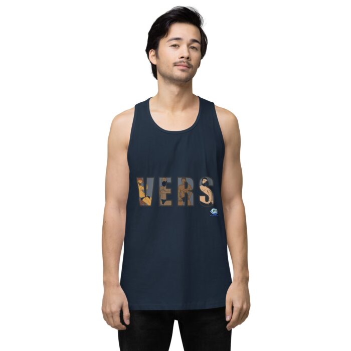 Men’s premium tank top - VERS Cutout - Image 8