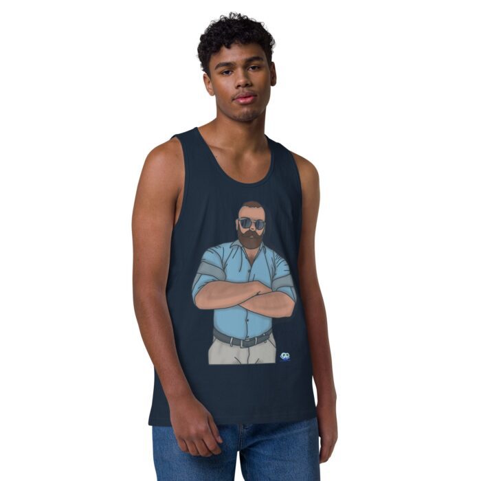Men’s premium tank top - Vice - Image 8