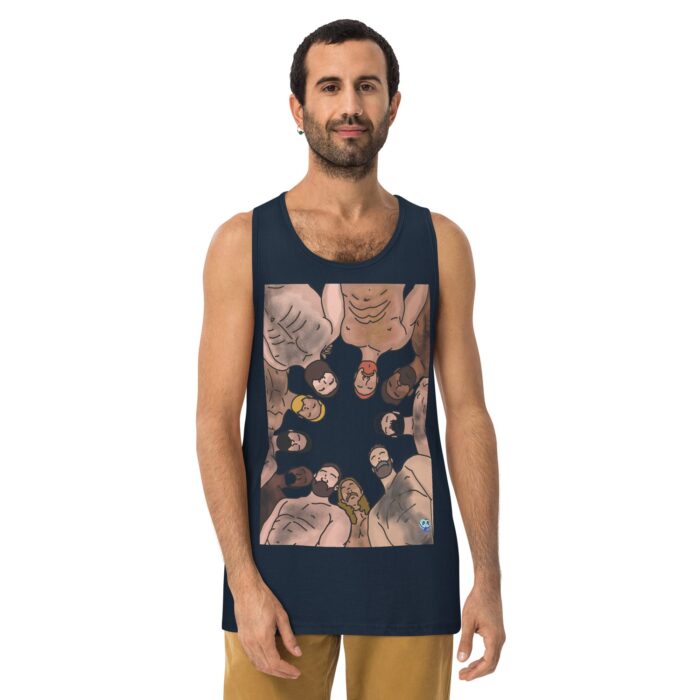 Men’s premium tank top - View From the Tops - Image 5