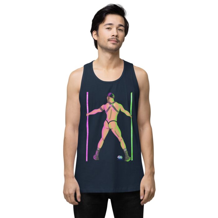 Men’s premium tank top - You Go-Go Boy - Image 17