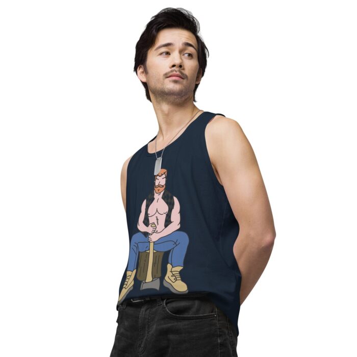 Men’s premium tank top - Lumberjack - Image 20