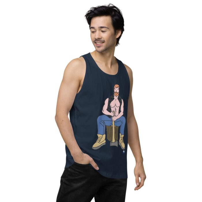 Men’s premium tank top - Lumberjack - Image 19