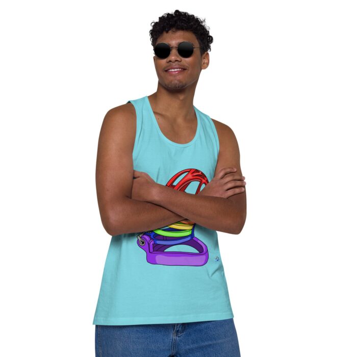 Men’s premium tank top - Chastity Cage - Image 42