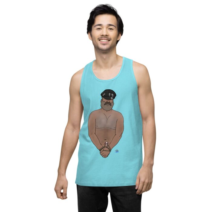 Men’s premium tank top - Hairy Daddy - Image 22