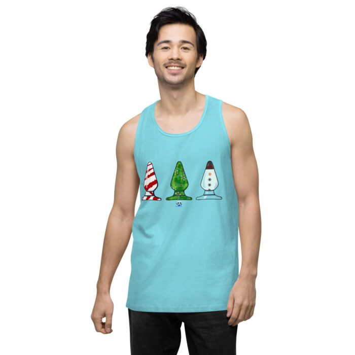 Men’s premium tank top - Holiday Butt Plugs - Image 52
